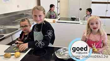Kinderen leren eigen potje koken in Heers