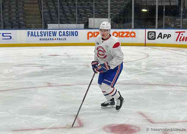 Top prospect Ivan Demidov to make Canadiens debut against Blackhawks