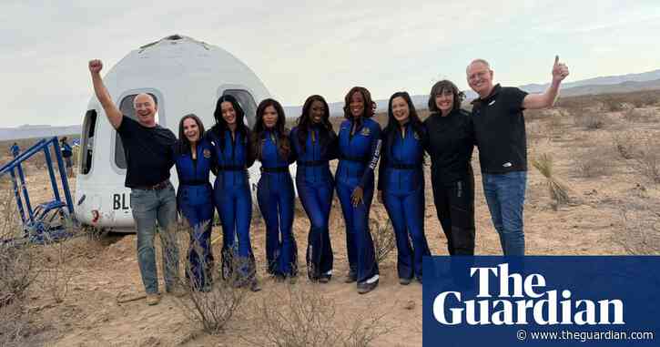 Blue Origin crew including Katy Perry safely returns to Earth after space flight