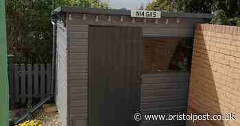 'Offensive' number plate now on display in Bristol couple's garden