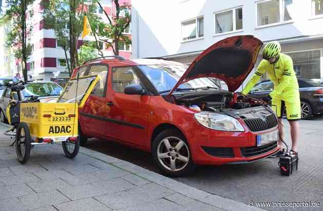 Gelbe Engel: Mit dem E-Bike zur Panne / In zehn Großstädten steigen ADAC Pannenhelfer jetzt wieder auf das Fahrrad um / Nahezu alle Einsatzfelder abgedeckt