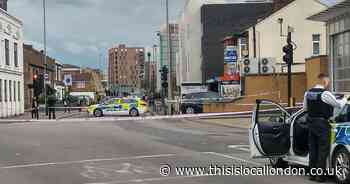 Man taken to hospital after stabbing outside Leyton Fire Station