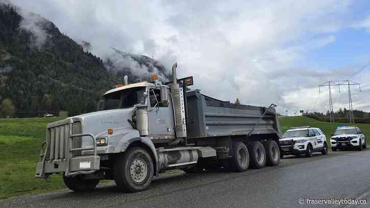 Fraser Valley dump truck driver suspended for impaired driving in Chilliwack