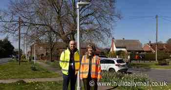 The 'pedestrian-only' street lights being trialled in East Yorkshire to save energy
