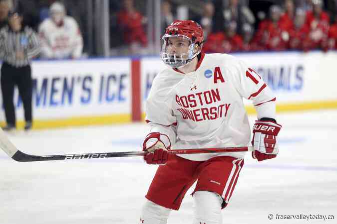 Edmonton Oilers sign forward Quinn Hutson to two-year entry level contract