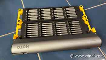 These stackable toolkits have a compact design that looks great in my workshop