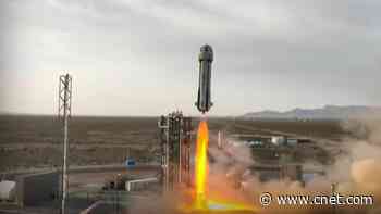 Watch Blue Origin Successfully Land Its First All-Female Star-Studded Spaceflight video