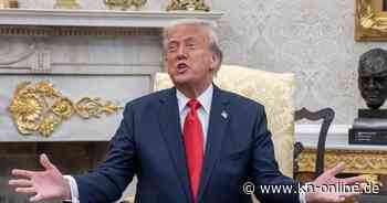 US-Präsident Donald Trump: Angriff auf Irans Atomanlagen nicht ausgeschlossen