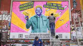 OMR-Gründer auf XXL-Plakat an Roter Flora – „Seid uns scheißegal“