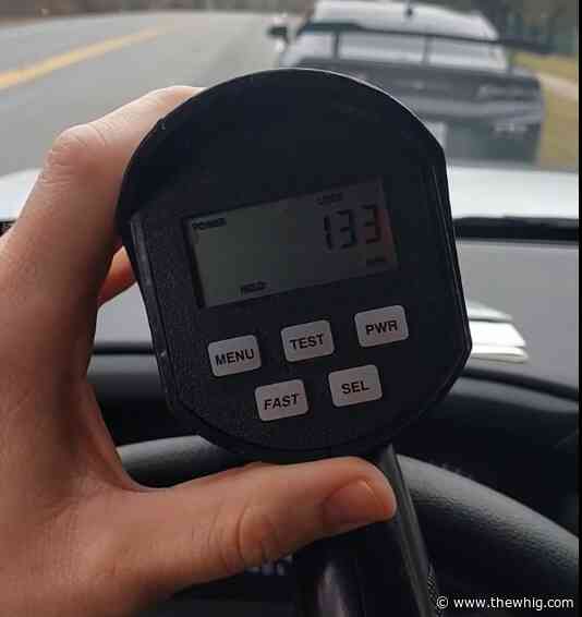 Driver in Kingston clocked doing 83 km/n over speed limit charged
