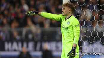 "Unter aller Kanone": Trainer räumt ein: Bielefeld-Torwart täuscht Verletzung vor