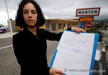L'eurodéputée Manon Aubry en visite à Menton ce mardi