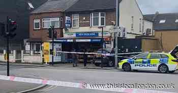 Busy road outside Leyton Fire Station CLOSED after stabbing