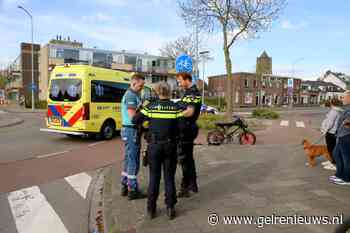 Meisje op fatbike gewond na botsing met auto op rotonde