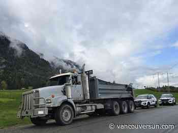Dump truck driver found intoxicated, say B.C. highway police