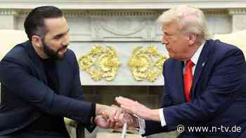 Vorbild hat "Millionen befreit": Trumps härteste Hand für Abschiebungen heißt Bukele