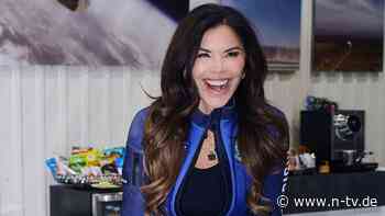 Vor Kurztrip ins All: Lauren Sánchez scherzt über Hochzeit mit Jeff Bezos