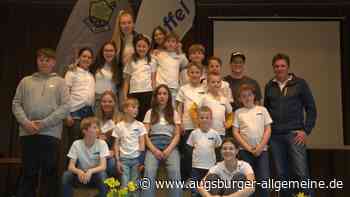 Gesamtsiegerehrung des Schöffel Kids Cups