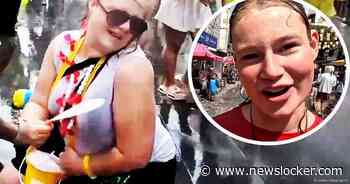 Nederlandse meisjes vieren bizar nieuwjaar: 'Ik hou van het water!'