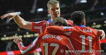 Atletico Madrid houdt met zege druk op Real Madrid en Barcelona in Spaanse titelstrijd