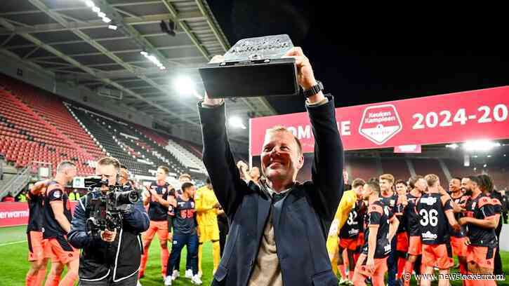 Trainer Kruys prijst na promotie 'hardheid' spelers FC Volendam