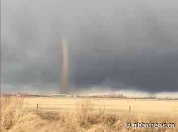 Canada’s first tornado of the year confirmed Saturday near Brooks, Alta.