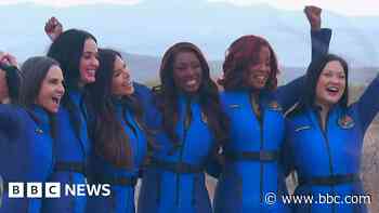 Blue Origin crew safely back on Earth after all-female space flight