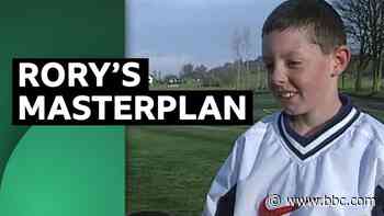 'I want to win all the majors' - McIlroy to BBC Sport NI in 1998