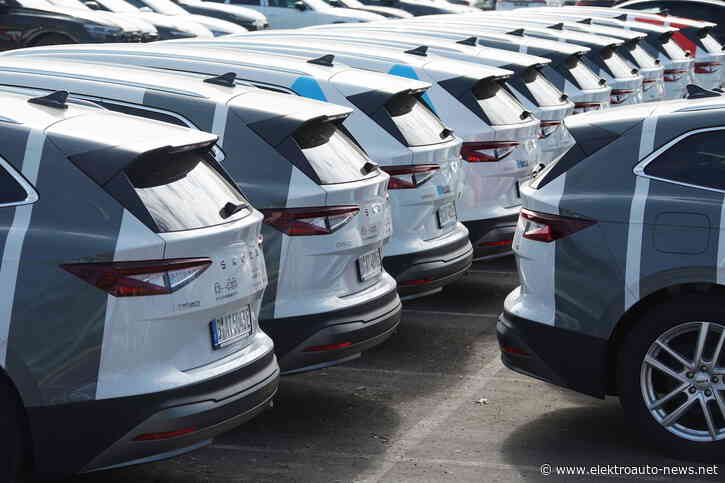 Schindler flottet den 1000sten Škoda Enyaq ein