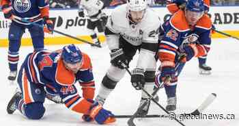 Kings whip depleted Oilers 5-0 in playoff preview