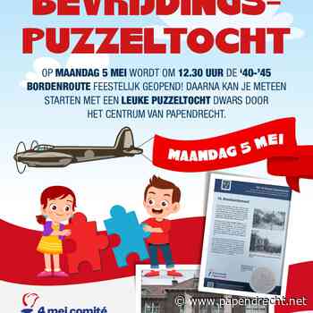 Doe mee met de Puzzeltocht op 5 mei, langs de '40-'45 bordenroute in Papendrecht