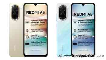 Redmi A5 With 5,200mAh Battery, Dual Rear Cameras Launched in India: Price, Specifications