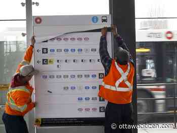 Most OC Transpo routes will change under 'New Ways to Bus'