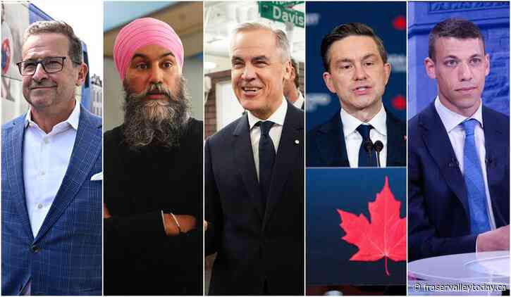 Party leaders in Montreal ahead of this week’s election debates