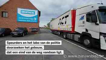 Labo ontdekt in loods op Antwerpseweg in Geel