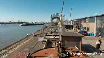 Verlaten kade achter Schiehavenhallen vormt festivalhart Rotterdam Architectuur Maand