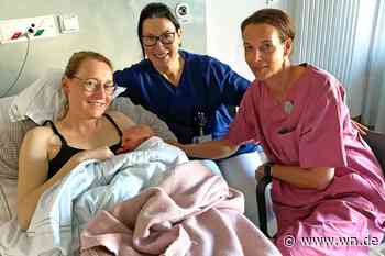 Der kleine Ole sorgt für die Premiere im Clemenshospital