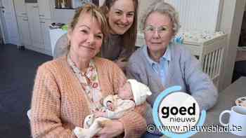 Kleine Amélie zorgt voor een mooi viergeslacht in Kuringen