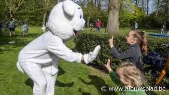 IN BEELD. Paaseitjes zoeken en obstakelparcours voor Borsbeekse kinderen