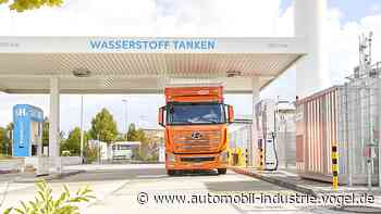 Erstmals tanken mehr Lkw als Pkw Wasserstoff