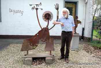 93-jarige kunstenaar Ludo Giels zit nog elke dag 6 uur in zijn atelier: “Niet langer, ik moet nog soep en patatten maken”