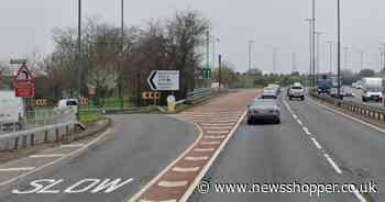 Closure hits A2 after 'police incident' and flooding near Bexley