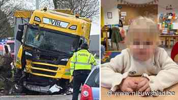 Dronken trucker (35) aangehouden na ongeval waarbij 2-jarig dochtertje ernstig gewond raakte