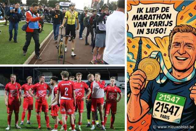 IN PROVINCIALE IS HET OOK PLEZANT. Op de foto met Wout, kampioenenkaters, hazewind Dawyndt en we love you ollemaale