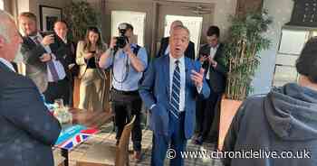 Nigel Farage in Northumberland LIVE: Updates as Reform UK leader speaking in Morpeth