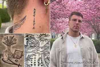 Brighton (24) bekampt tourette met tattoos en tekeningen: “Kunst maakt ons menselijker”