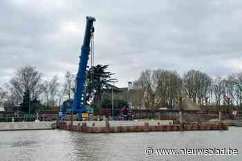 Werken kaaimuur zijn technologisch hoogstandje