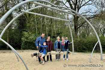 Touwschommel voor speelplein Koude Keuken: “Aanbod nu nog gevarieerder”