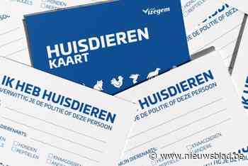 Met huisdierenkaart weten zorgverleners dat er een dier alleen thuis is