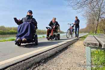 Rollstuhlfahrer kritisieren Kanalpromenade